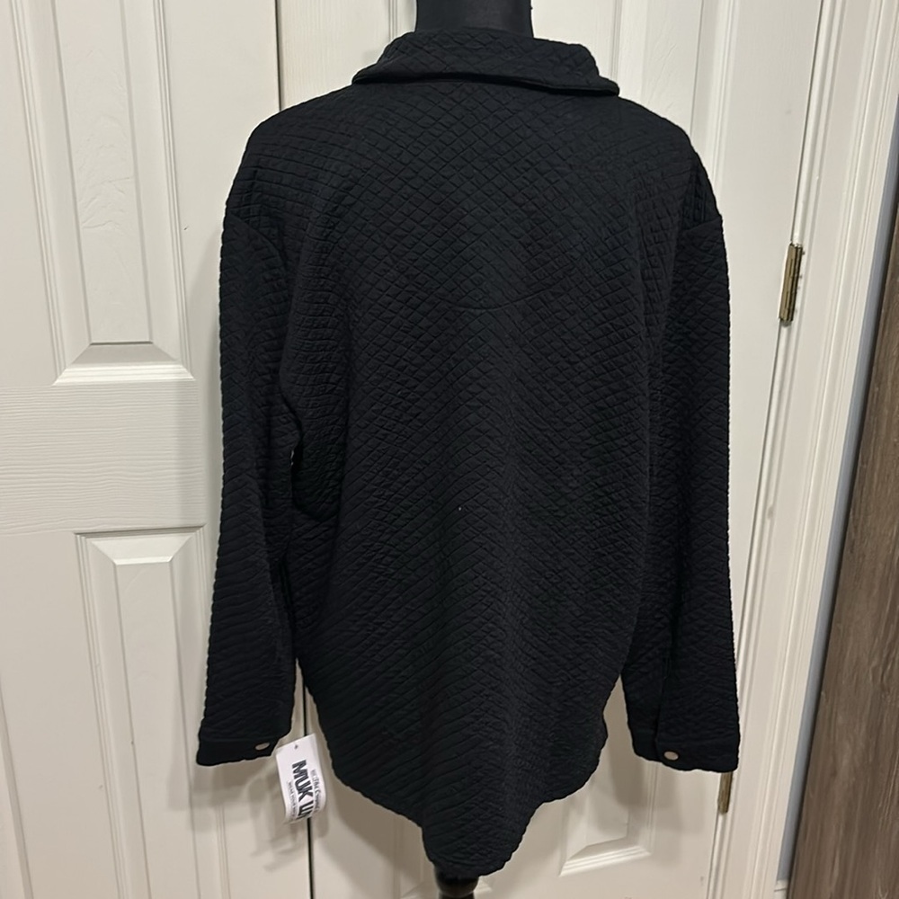 Muk Luks Quilted Shacket - Picture 6 of 13